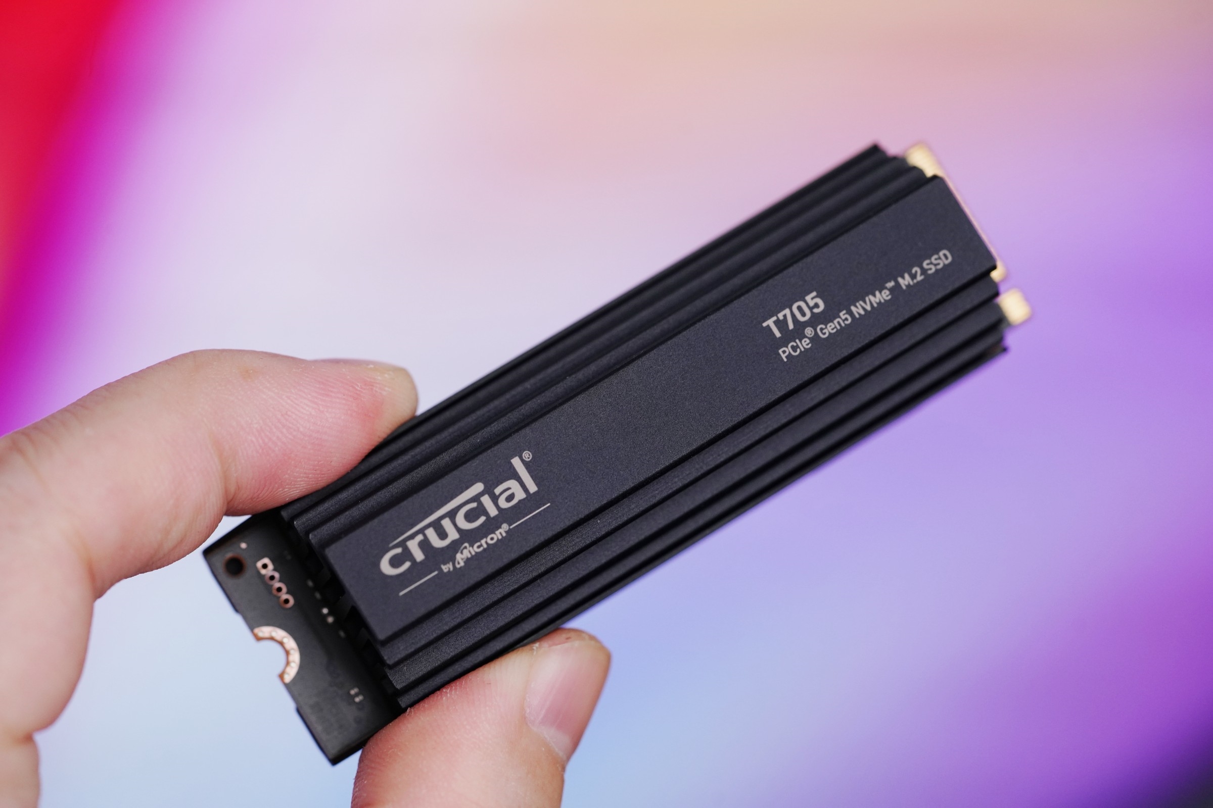 狂飙14500MB/s 英睿达T705 PCIe 5.0 SSD图赏 (https://www.qianyan.tech/) IC硬件 第2张